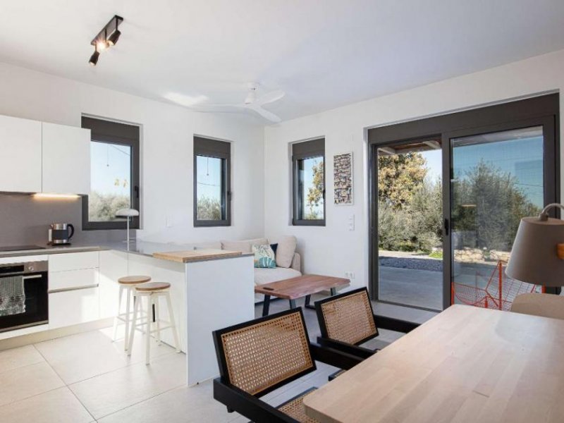 Viranepiskopi Kreta, Viranepiskopi: Einzigartige Luxusvilla mit Pool und Meerblick zum Verkauf Haus kaufen